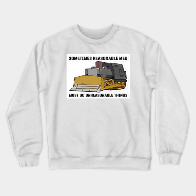 Killdozer Crewneck Sweatshirt by MarieDarcy